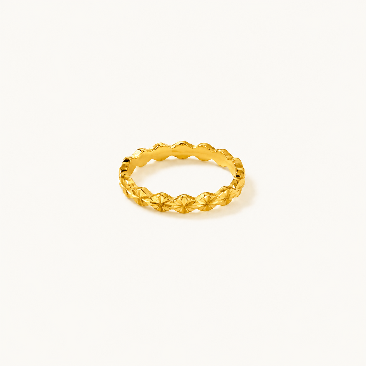 Gold Stardust Ring